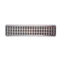 Фонарь-светильник аккумуляторный Accu9-L60-wh аварийный 60SMD яркий 300лм 2ч/эконом 90лм 6ч 220В аккум. Li-ion 3.7В 2.4А.ч бел. JazzWay 5024540
