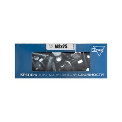 Болт с шестигранной головкой М8х25 DIN 933 оцинк. (уп.40шт) Tech-Krep/Zitar 105208