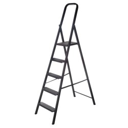 Лестница-стремянка "Компакт" 5 ступ. 6.25кг сталь FIT 65373