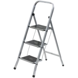 Лестница-стремянка 3 широкие ступ. Н=113см 5.2кг сталь FIT 65382