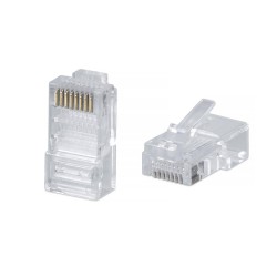 Коннектор RJ-45(8P8C) кат.5E неэкранир. универс. (уп.100шт) TOKOV ELECTRIC TKE-CNR-5E24-UTP