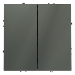 Выключатель 2-кл. СП S70 10А механизм титан Voltum VLS020106
