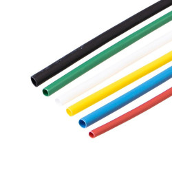 Набор трубок термоусадочных №4 SMALL TUBE ТУТ нг (уп.20шт по 10см) Rexant 29-0104