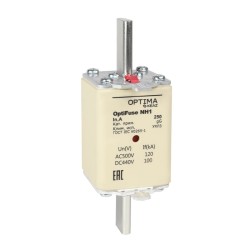 Вставка плавкая OptiFuse NH1-250-gG-УХЛ3 КЭАЗ 374947