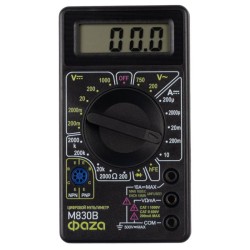 Мультиметр цифровой M830B ФАZА 5000377