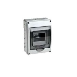 Бокс ОП Тусо 5мод. IP65 сер./дым. двер. Ruvinil 69005