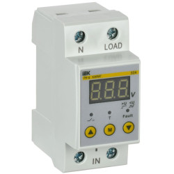Реле напряжения РН-д 1ф 36мм 32А KARAT IEK IVR21-1-32