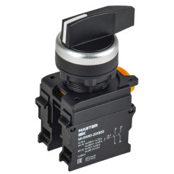 Переключатель 3 полож. 2НО возвратный длин. ручка MASTER IEK MI-SW60-20XB33-4-25-3-K02