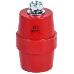 Изолятор SM51 (М8) силовой с болтом IEK YIS11-51-15-B